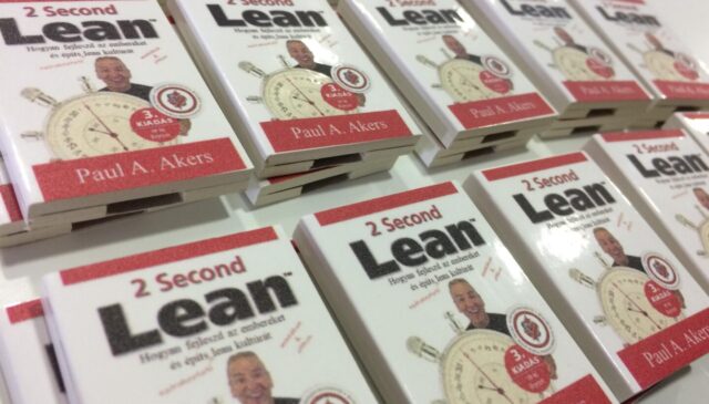 Excellent Books Meetup – 2 Second Lean könyvbemutató