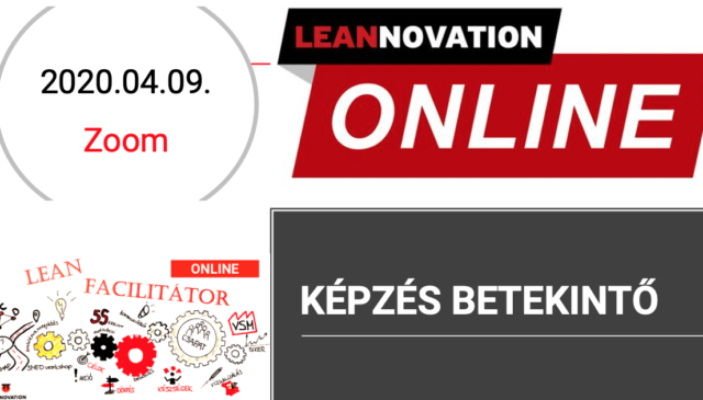 Lean Facilitátor Online – Képzés betekintő
