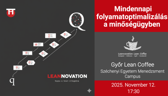 Győr Lean Coffee – Mindennapi folyamatautomatizálás a minőségügyben